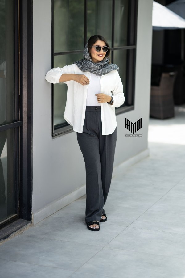 مانتو مدل برفی